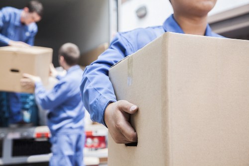 Local moving team handling a Barnes residential house move