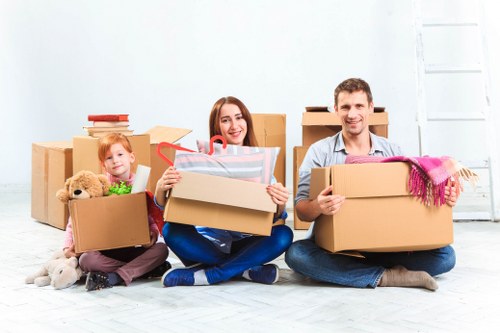 Customer raising a complaint about a moving service