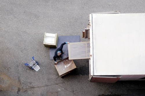 Barnes Movers team maintaining safety procedures during relocation