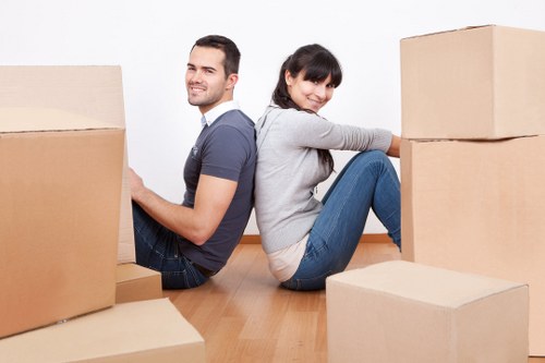Barnes Movers workers managing a structured moving process with attention to detail